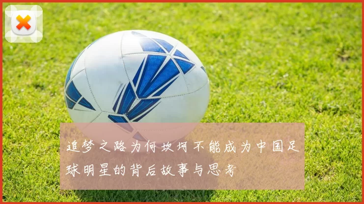 追梦之路为何坎坷不能成为中国足球明星的背后故事与思考
